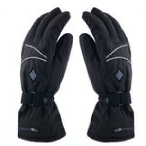 Men's Black Heated Winter Gloves
